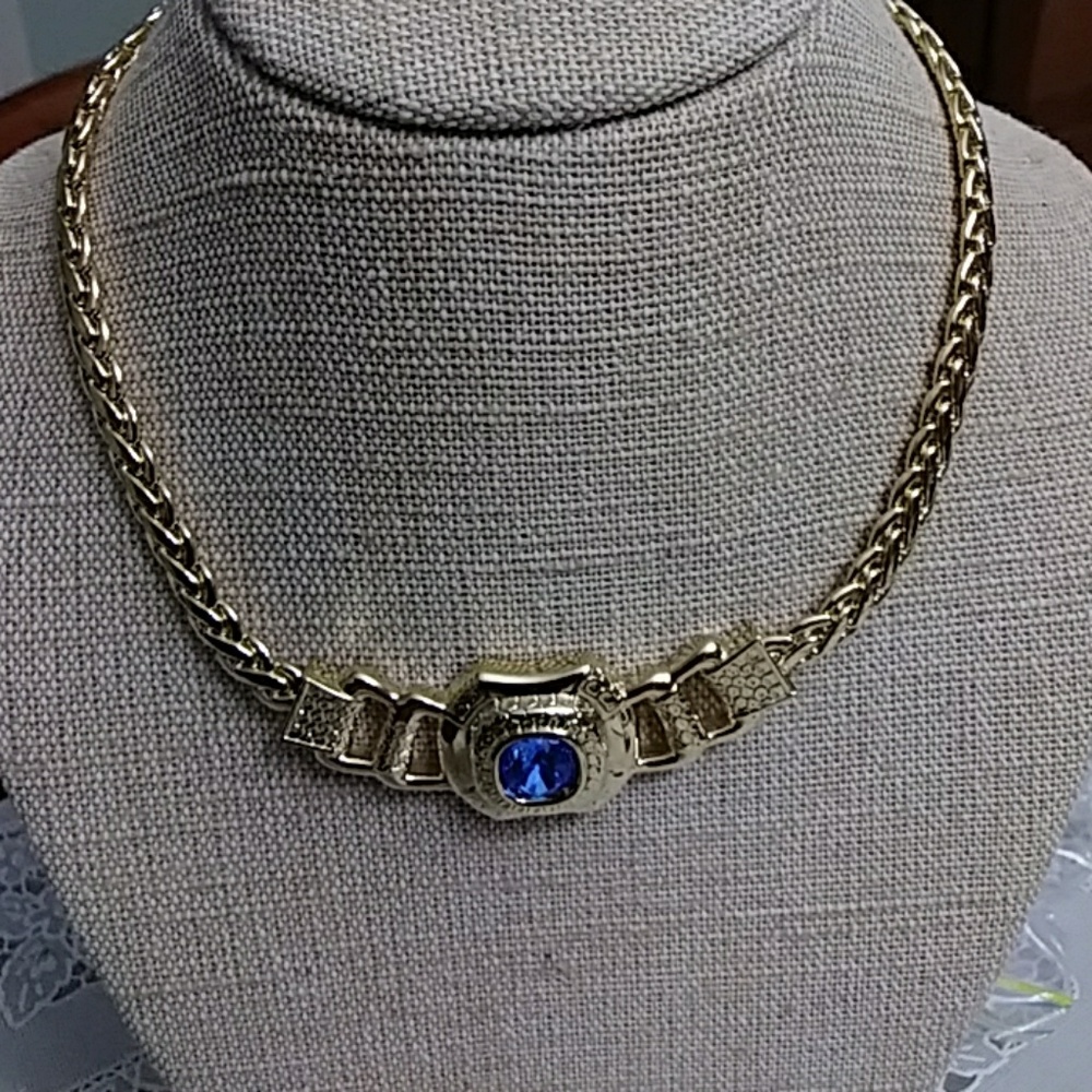 Beautiful gold necklace